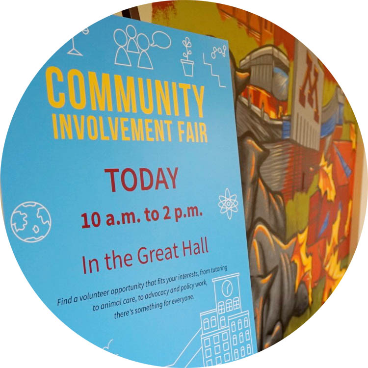 Community Involvement Fair poster
