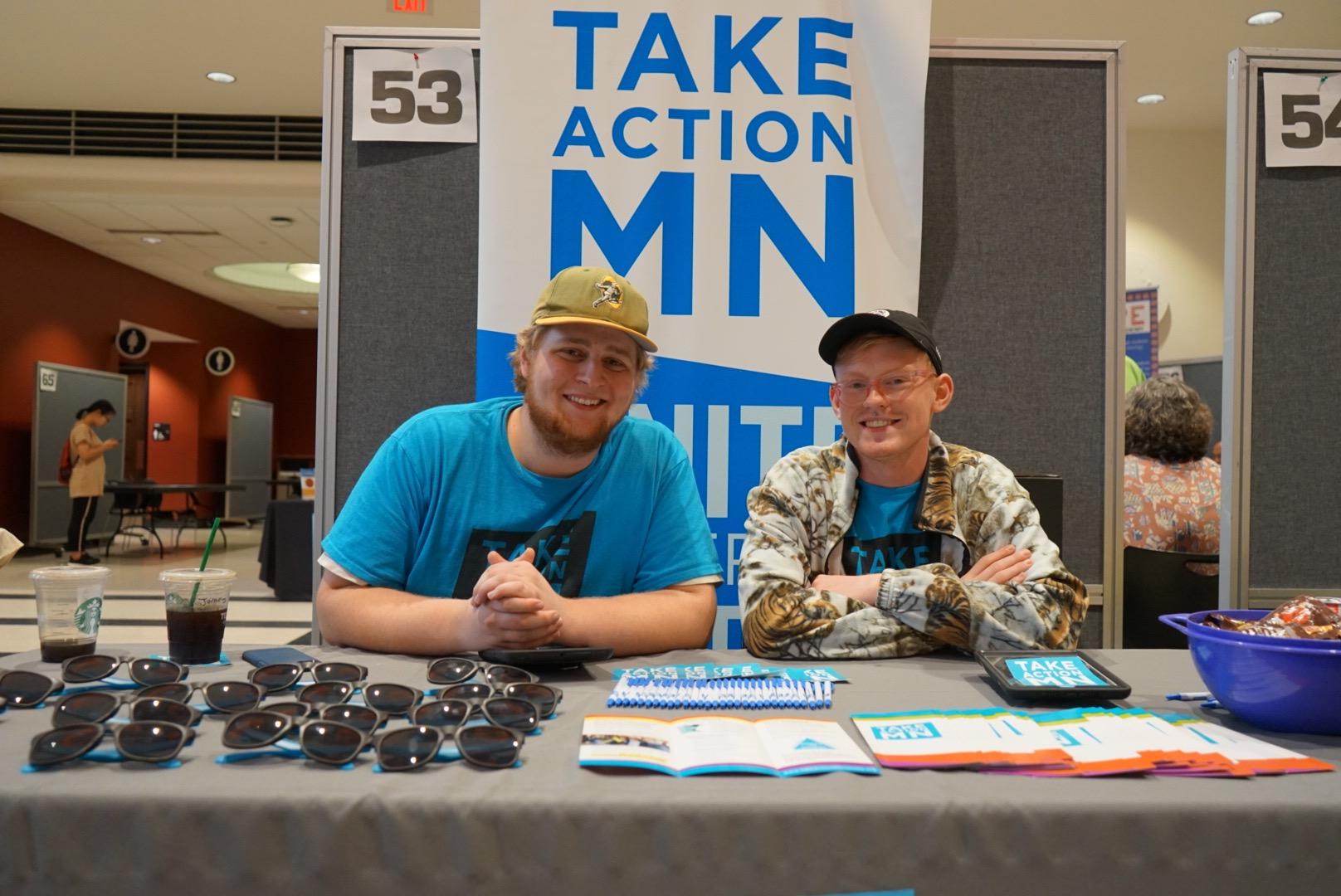 Take Action MN booth